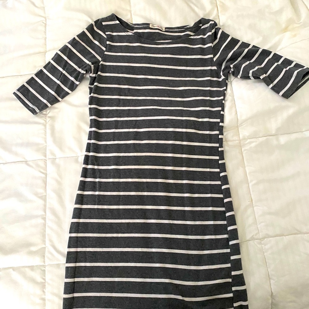 stripped dress